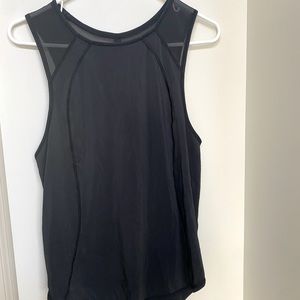 Lululemon Black Mesh Workout Tank!